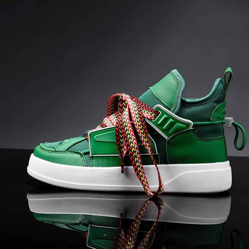 Green Pulse Sneakers