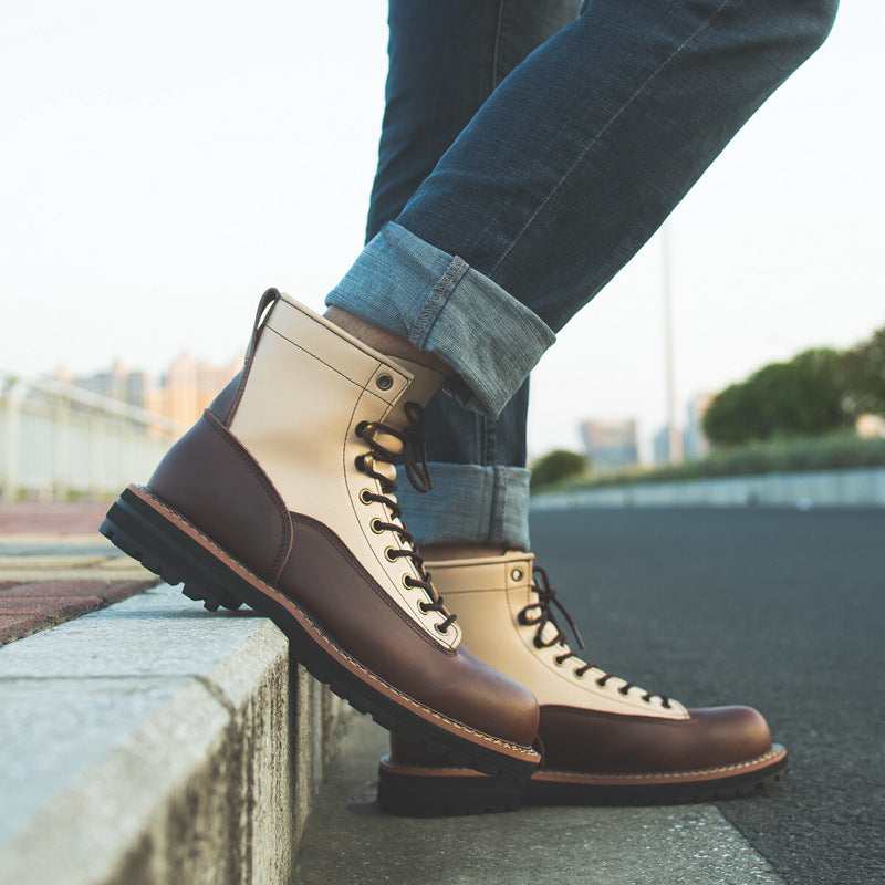 Impact Leather Boots