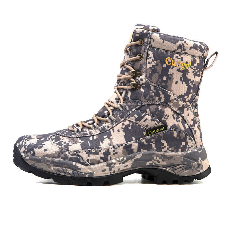 Camo Outdoor Boots