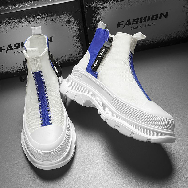 Bicolor Platform Shoes