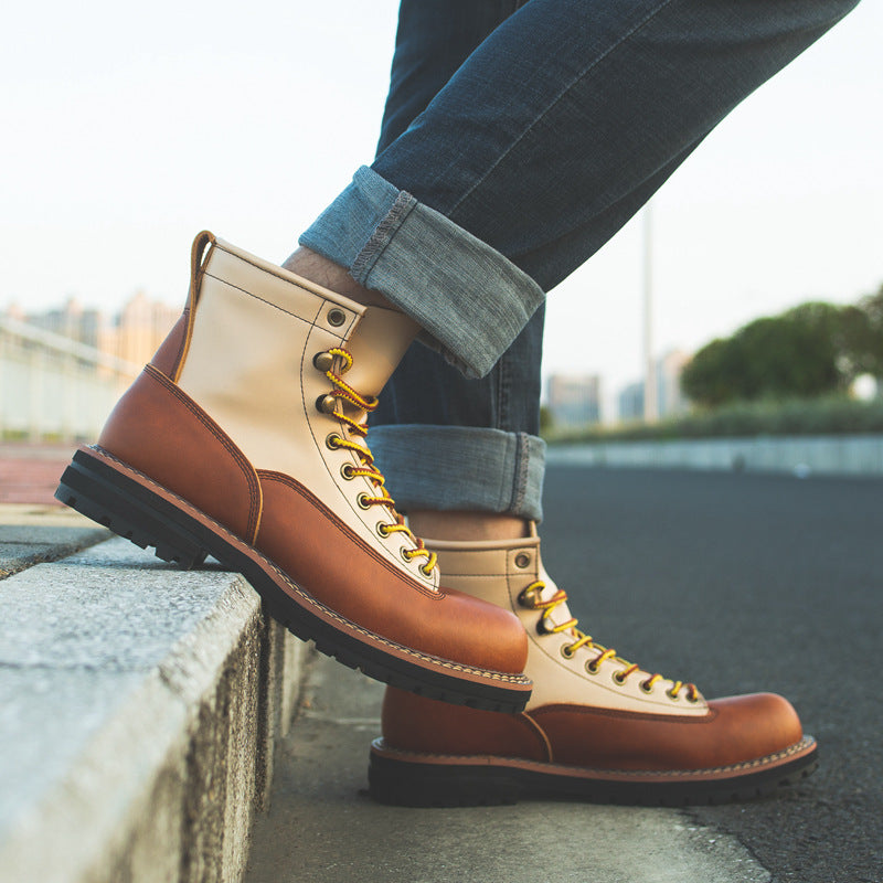 Impact Leather Boots