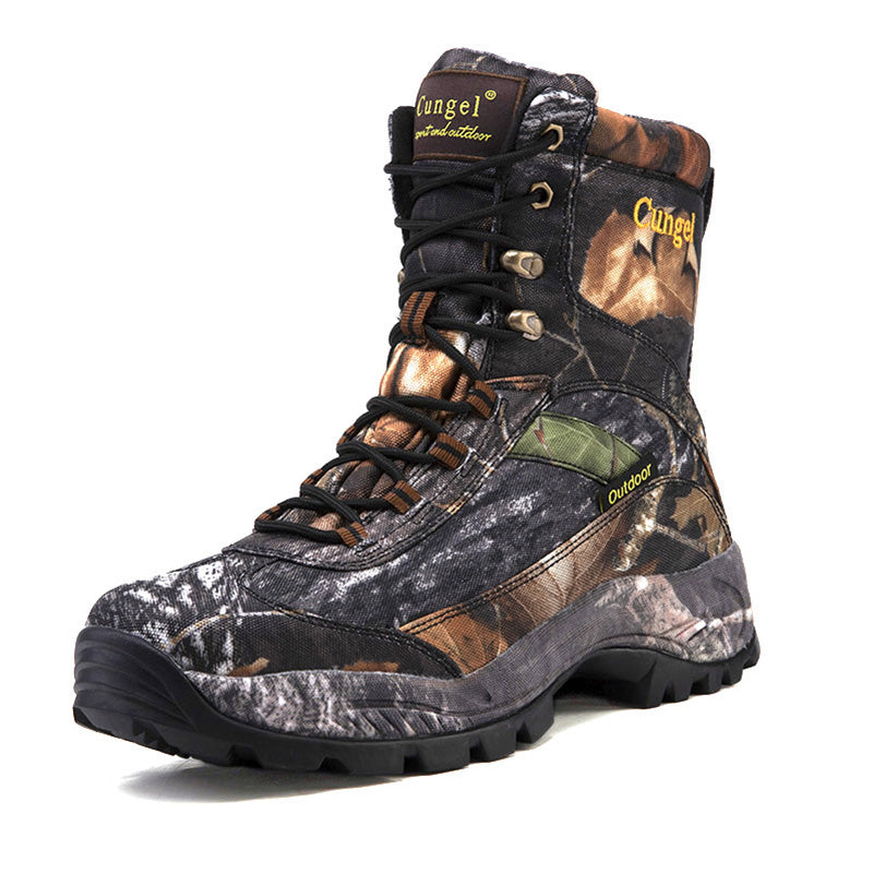 Camo Outdoor Boots