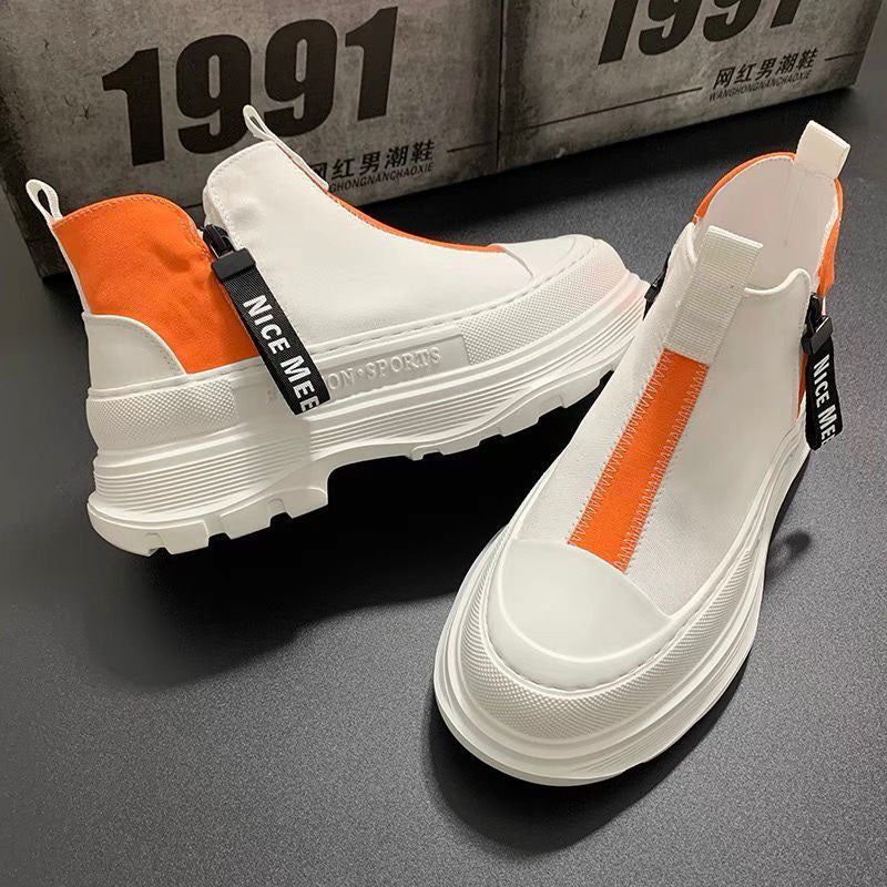 Bicolor Platform Shoes