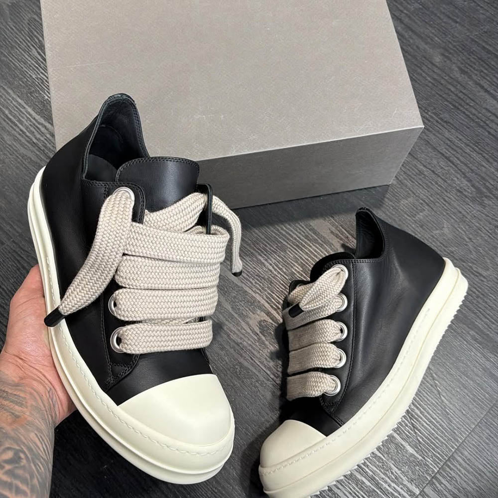 Leather RO2 Jumbo Lace Sneakers