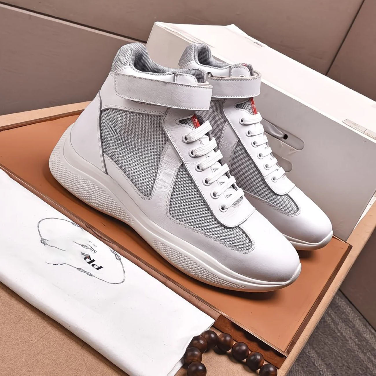 Nature NA High-Top Sneakers